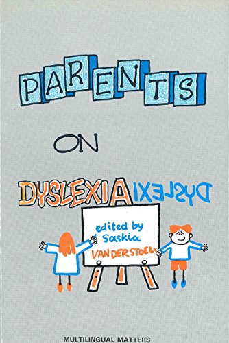 Stock image for Parents on Dyslexia (Multilingual Matters) for sale by More Than Words