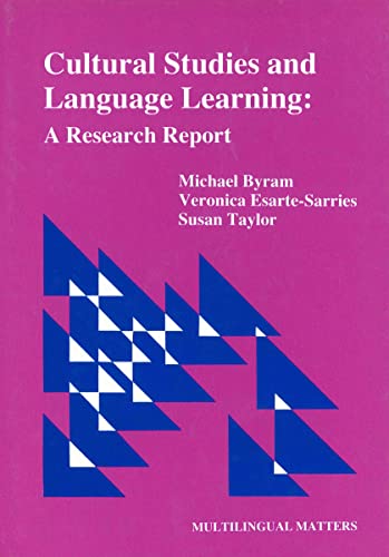 9781853590894: Cultural Studies and Language Learning: A Research Report (Multilingual Matters, 63)