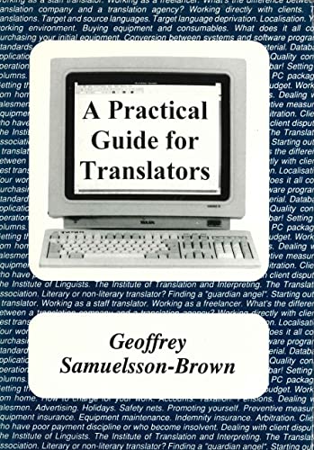 Beispielbild fr A Practical Guide for Translators zum Verkauf von Better World Books