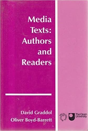 Imagen de archivo de Media Texts: Authors and Readers (Open University Books) a la venta por AwesomeBooks