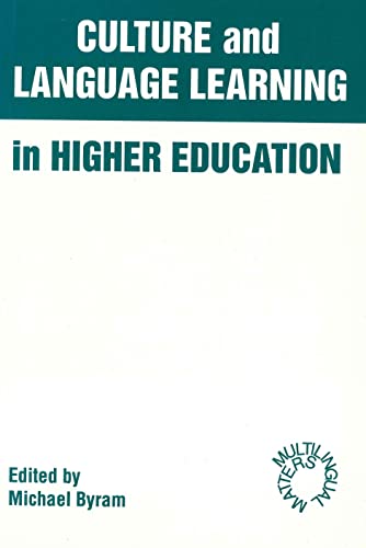 Stock image for Culture and Language Learning in Higher Education for sale by Better World Books