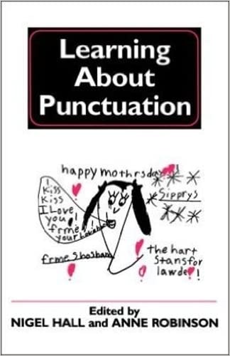 Imagen de archivo de Learning about Punctuation (The Language and Education Library) a la venta por WorldofBooks