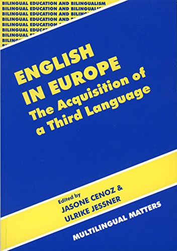 9781853594809: English in Europe: The Acquisition of a Third Language (Bilingual Education & Bilingualism, 19)