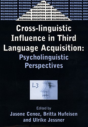 Stock image for Cross-linguistic Influence in Third Language Acquisition: Psychological Perspectives (Bilingual Education & Bilingualism) (Volume 31) for sale by Anybook.com