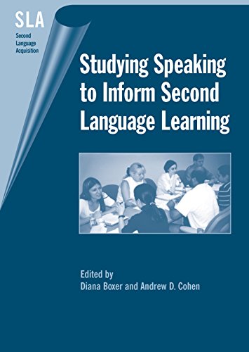 Stock image for Studying Speaking to Inform Second Language Learning (Second Language Acquisition) for sale by Bestsellersuk