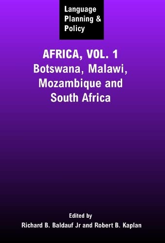 9781853597268: Planning and Policy in Africa. Vol 1. Botswana, Malawi, Mozambique...