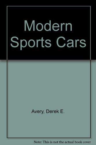 Beispielbild fr Modern Sports Cars zum Verkauf von AwesomeBooks