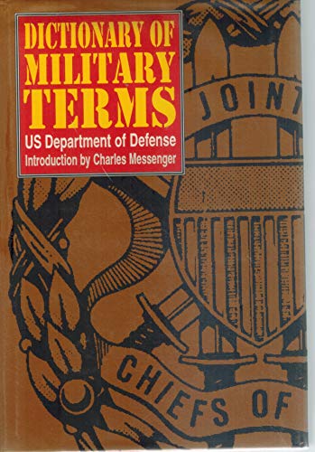 Beispielbild fr Dictionary of Military Terms: Us Department of Defense zum Verkauf von Books From California