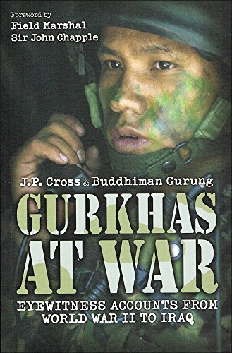 Beispielbild fr Gurkhas at War: Eyewitness Accounts from World War II to Iraq zum Verkauf von AwesomeBooks