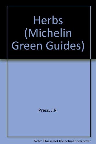 Imagen de archivo de Herbs (Michelin Green Guides) a la venta por AwesomeBooks