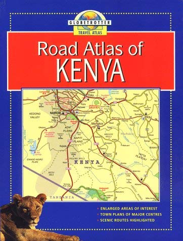 9781853683848: Kenya (Globetrotter Travel Atlas)