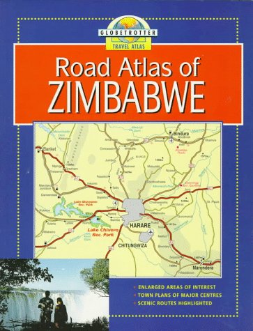 Stock image for Zimbabwe (Globetrotter Travel Atlas) for sale by Greener Books