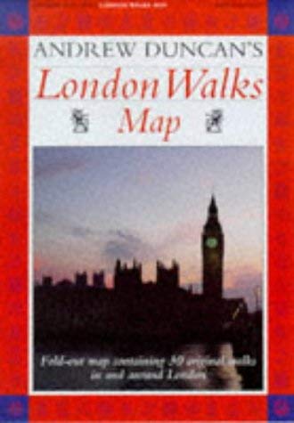 Imagen de archivo de Andrew Duncan's London Walks Map a la venta por WorldofBooks