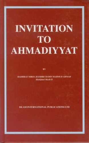 9781853726088: Invitation to Ahmadiyyat