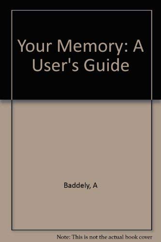 9781853751059: Your Memory: A User's Guide