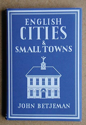 Stock image for English Cities and Small Towns (Writer's Britain) for sale by Aynam Book Disposals (ABD)