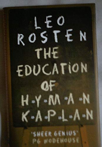 Beispielbild fr The Education of Hyman Kaplan (Prion Humour Classics S.) zum Verkauf von WorldofBooks