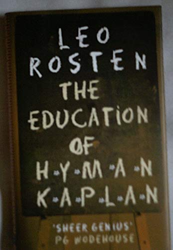 9781853753824: The Education of Hyman Kaplan (Prion Humour Classics S.)