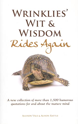 Stock image for Wrinklies' Wit & Wisdom Rides Again for sale by Wonder Book