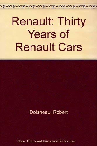 Beispielbild fr Renault In The Thirties zum Verkauf von Wonder Book