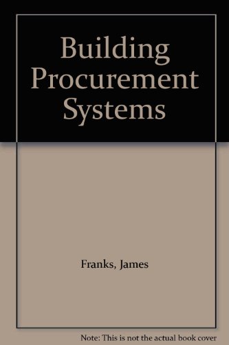 9781853800146: Building Procurement Systems