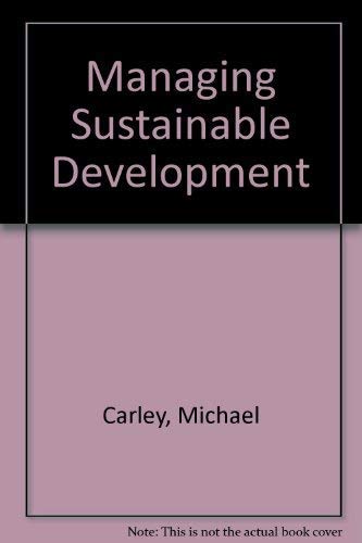 Beispielbild fr Managing Sustainable Development zum Verkauf von WorldofBooks