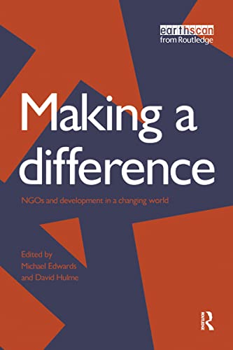 Stock image for Making a Difference: NGO's and Development in a Changing World for sale by Shadow Books