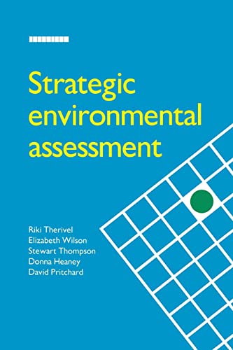 9781853831478: Strategic Environmental Assessment