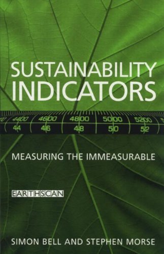 Beispielbild fr Sustainablility Indicators: Measuring the Immeasurable? zum Verkauf von Anybook.com