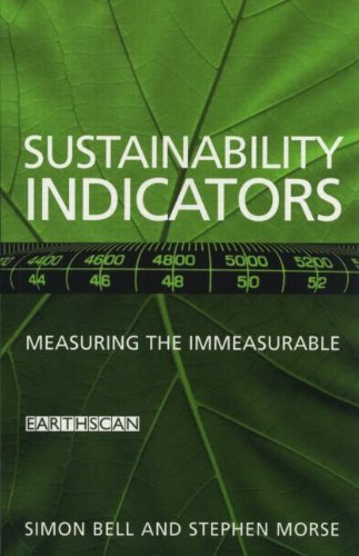 Imagen de archivo de Sustainability Indicators: Measuring the Immeasurable? a la venta por AwesomeBooks