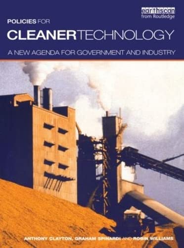 Imagen de archivo de Policies for Cleaner Technologies a la venta por EbenezerBooks
