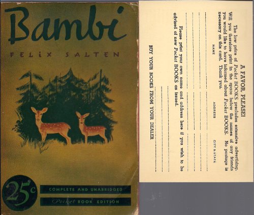 Stock image for Bambi (Disney Studio Albums S.) for sale by AwesomeBooks