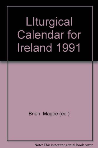 Beispielbild fr LIturgical Calendar for Ireland 1991 zum Verkauf von Kennys Bookstore