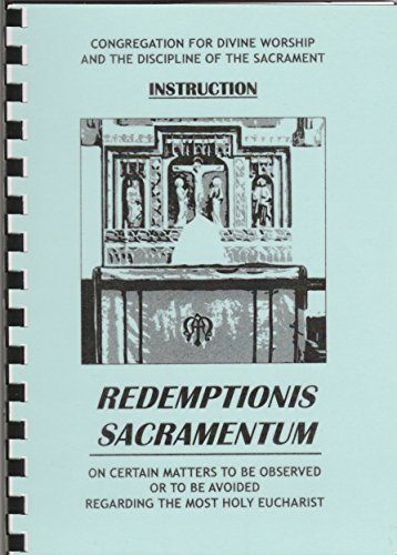 Imagen de archivo de Redemptionis Sacramentum a la venta por WorldofBooks