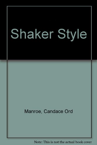 Imagen de archivo de Shaker Style a la venta por AwesomeBooks