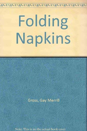 9781853913167: Folding Napkins