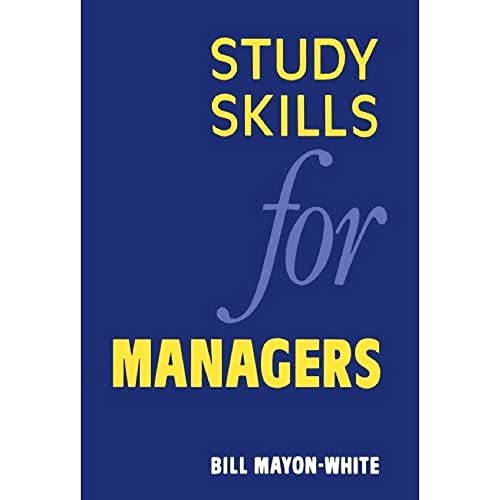 Imagen de archivo de Study Skills for Managers a la venta por Goldstone Books