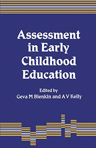 Beispielbild fr Assessment in Early Childhood Education zum Verkauf von AwesomeBooks