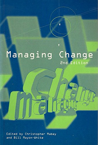 Imagen de archivo de Managing Change (Published in association with The Open University) a la venta por WorldofBooks