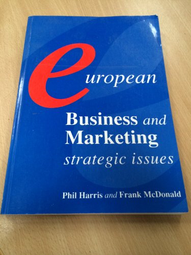Stock image for European Business and Marketing: Strategic Issue: Strategic Issues for sale by NEPO UG