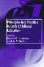 Stock image for Principles into Practice in Early Childhood Education for sale by AwesomeBooks