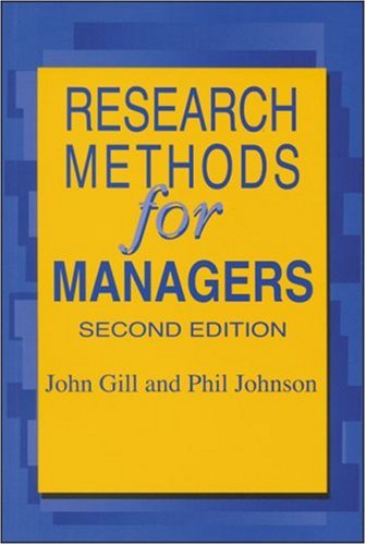 Beispielbild fr Research Methods for Managers zum Verkauf von Better World Books