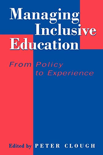 Beispielbild fr Managing Inclusive Education: From Policy to Experience zum Verkauf von AwesomeBooks