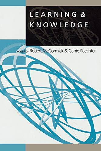 9781853964275: Learning & Knowledge (Learning, Curriculum and Assessment series)