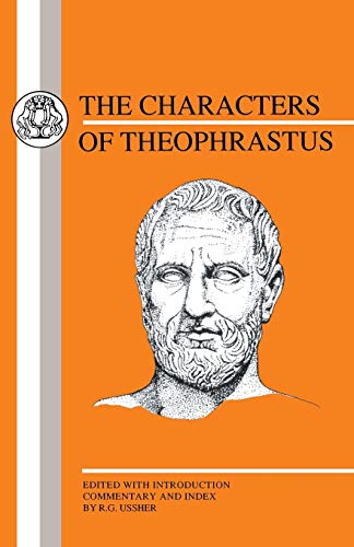 Beispielbild fr Characters of Theophrastus (BCP Greek Texts) zum Verkauf von WorldofBooks