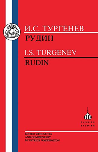 9781853992964: Turgenev: Rudin (Russian Texts)