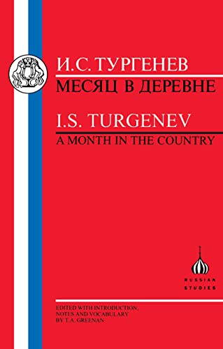 9781853993206: Month in the Country (Russian texts)