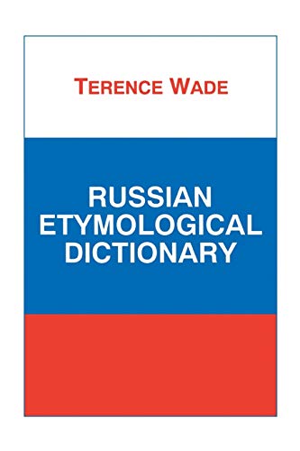 Beispielbild fr Russian Etymological Dictionary (Russian Studies) zum Verkauf von WorldofBooks