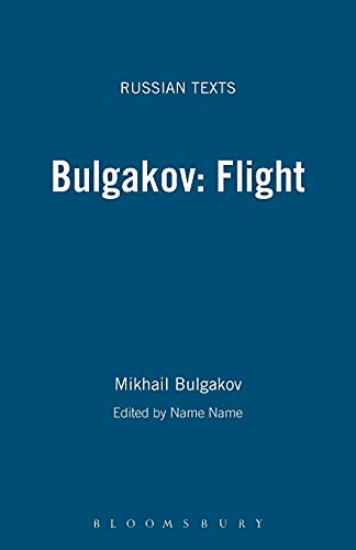 Stock image for Bulgakov: Flight (Russian Texts) for sale by GF Books, Inc.