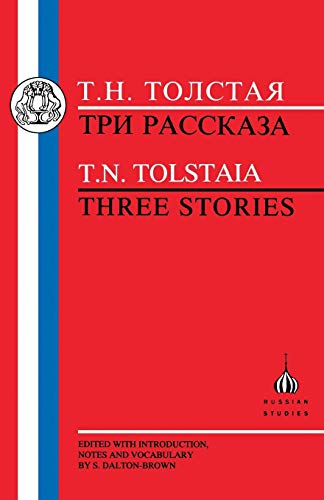 Beispielbild fr Three Stories Russian texts zum Verkauf von PBShop.store US